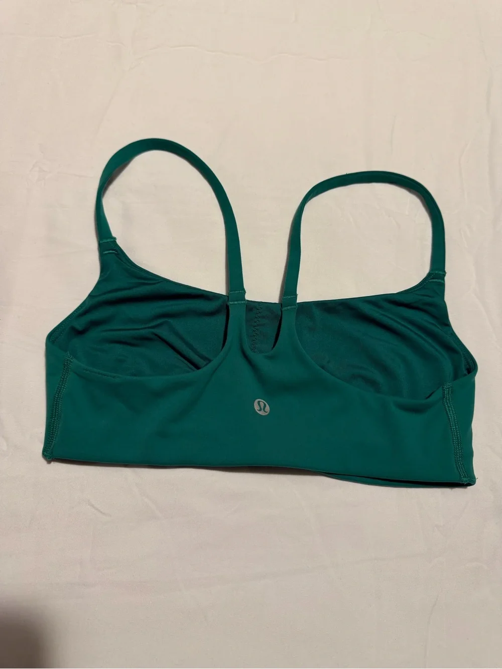 lululemon athletica Teal Green Strappy Sports Bra